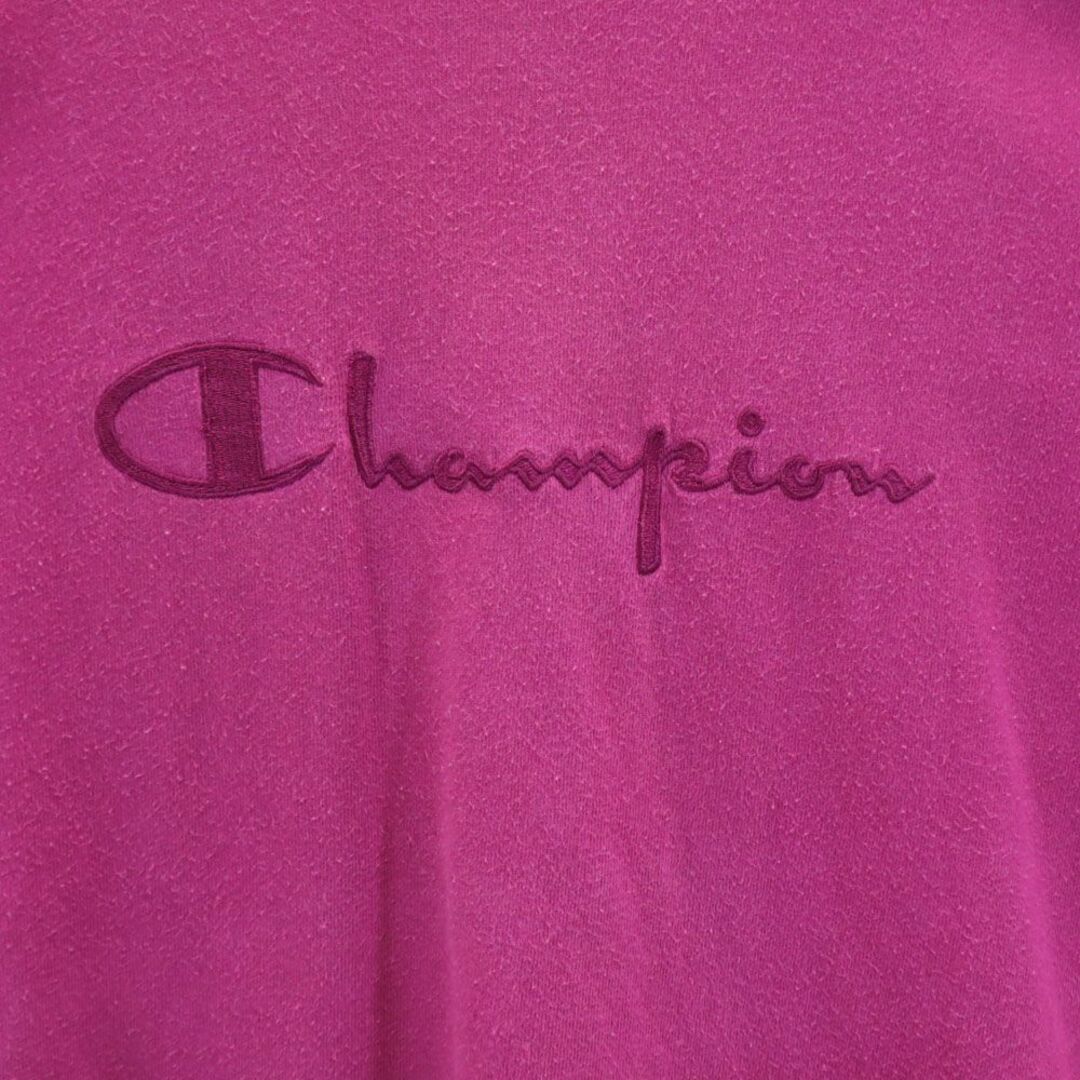 Champion(チャンピオン)のチャンピオン 90s USA製 オールド 青タグ 半袖 Tシャツ XL パープル系 Champion メンズ 古着 【240324】 メール便可 メンズのトップス(Tシャツ/カットソー(半袖/袖なし))の商品写真