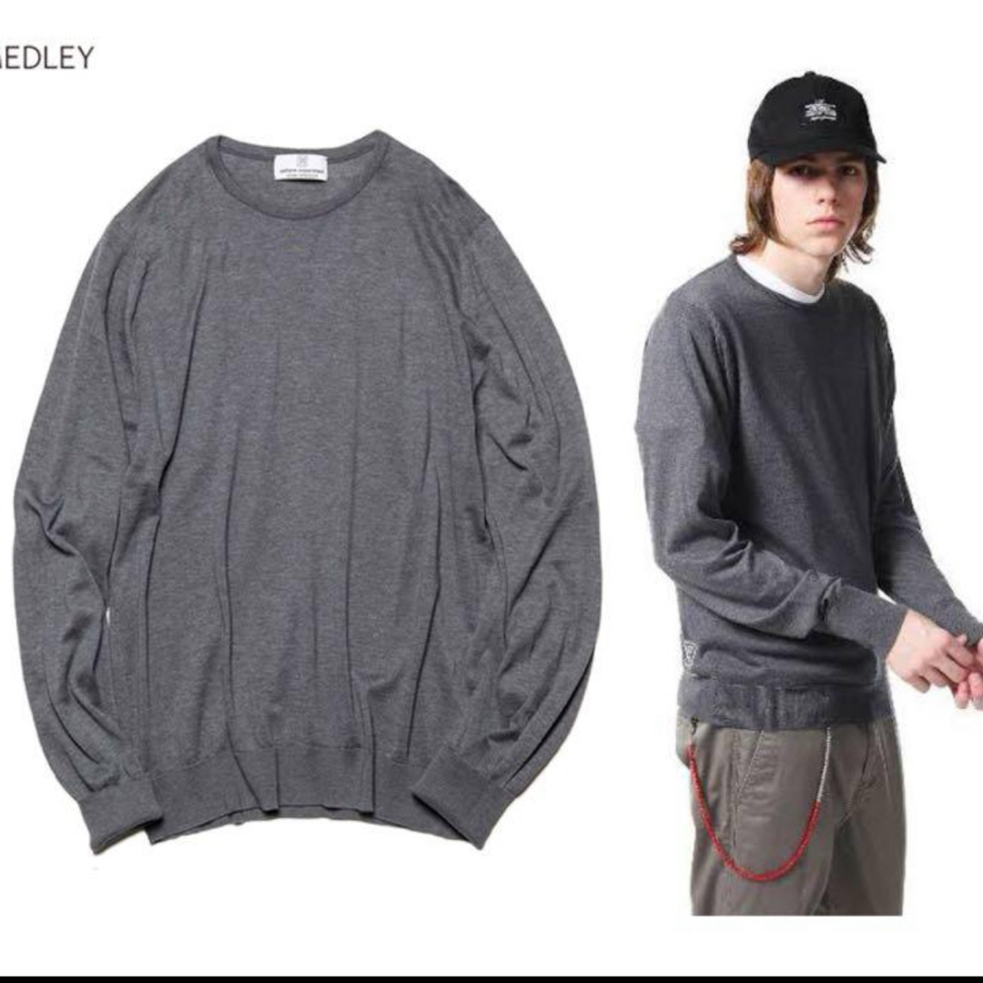 uniform experiment(ユニフォームエクスペリメント)の最終値下げ uniform experiment × john smedley メンズのトップス(ニット/セーター)の商品写真