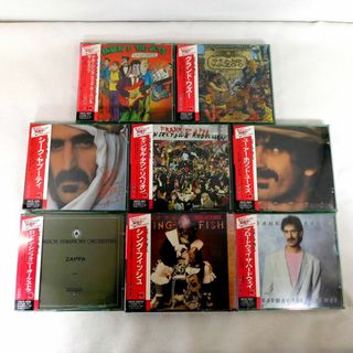 フランク・ザッパ Frank Zappa[CD]8タイトルセット 未開封/ケース(ポップス/ロック(洋楽))