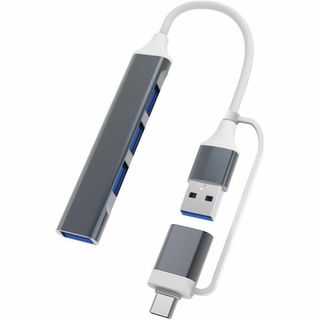 USB C ハブ  USB ウルトラスリム 6-in-1 マルチポート(映像用ケーブル)