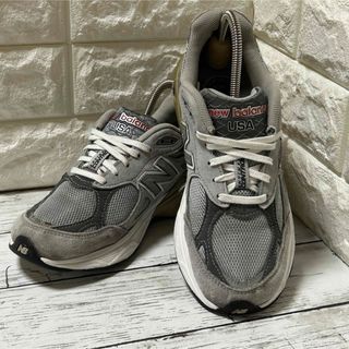 ニューバランス(New Balance)のアメリカ　USA製　New Balance W990GL3 23.5cm グレー(スニーカー)