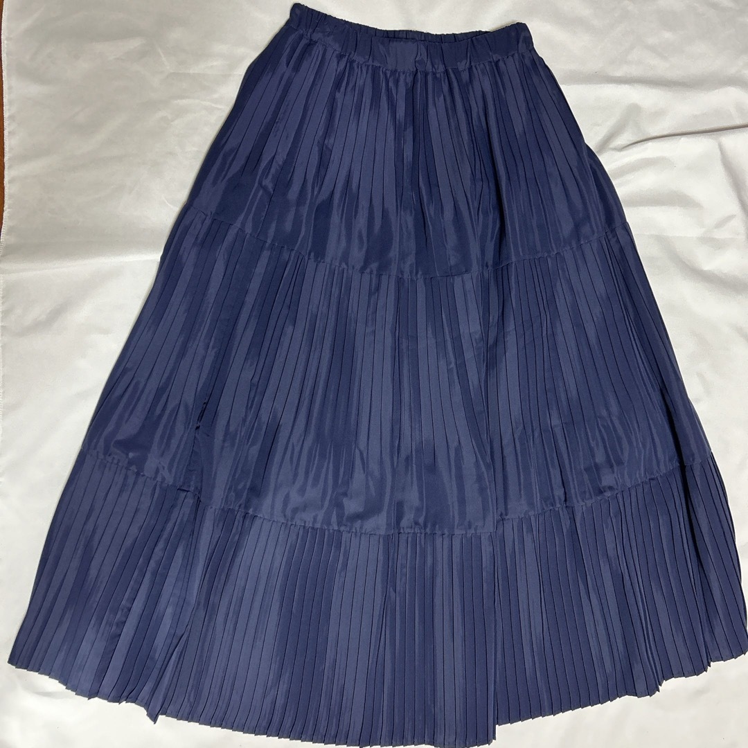 etre relie  エトレリー　ロングプリーツスカート  アンプーファム レディースのスカート(ロングスカート)の商品写真