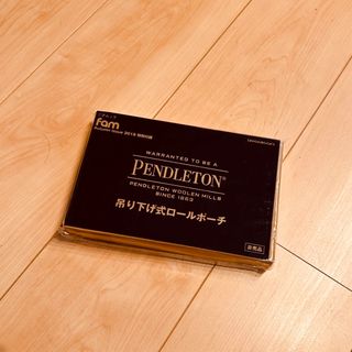 PENDLETON - 極レア fam Autumn Issue 付録ペンドルトン吊り下げ式ロールポーチ