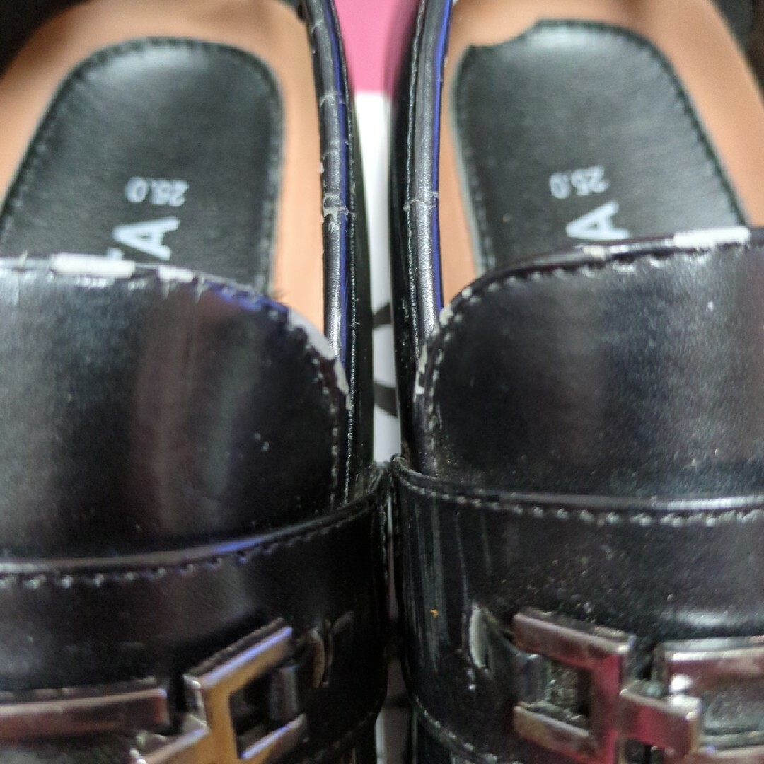 メンズ　靴　25cm　ブラック メンズの靴/シューズ(ドレス/ビジネス)の商品写真