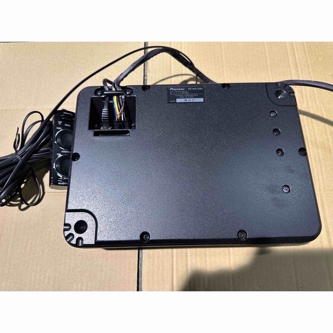 カロッツェリア - サブウーファー パイオニア TS-WX120A の通販 カロッツェリア - サブウーファー パイオニア TS-WX120A の通販