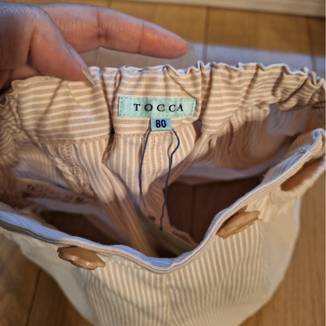 TOCCA(トッカ)の新品未使用「TOCCA」キュロット80 キッズ/ベビー/マタニティのベビー服(~85cm)(スカート)の商品写真