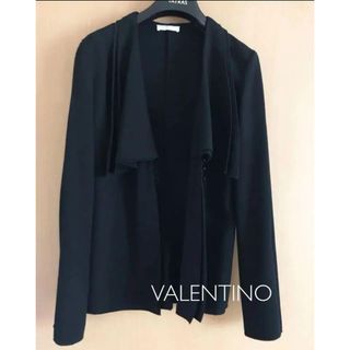 VALENTINO - 【VALENTINO】コレクションライン ブラックジャケット 美品