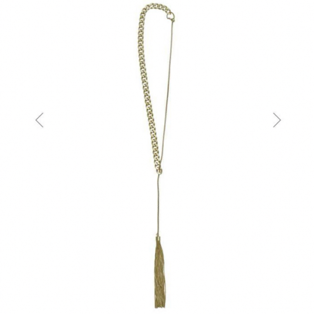 Ameri VINTAGE(アメリヴィンテージ)のAmeri VINTAGE CHAIN FRINGE NECKLACE ゴールド レディースのアクセサリー(ネックレス)の商品写真