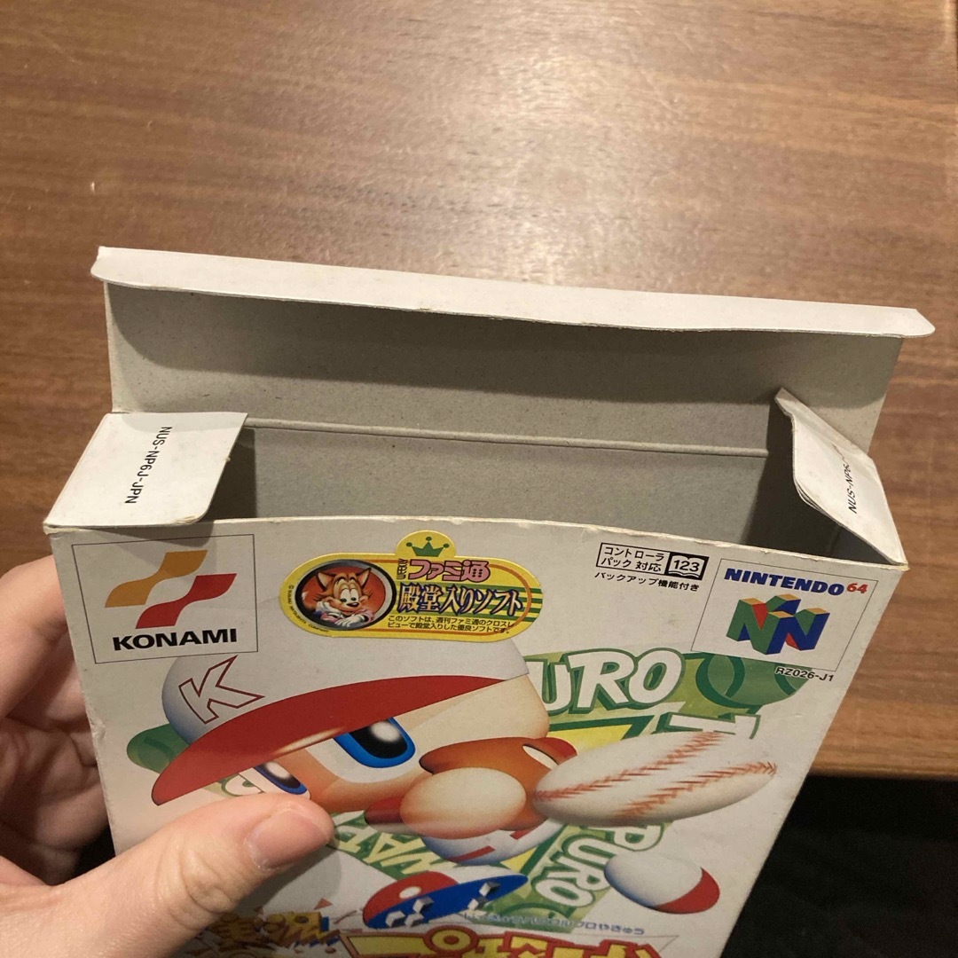 NINTENDO 64(ニンテンドウ64)のNintendo64 ソフト　実況パワフルプロ野球6 エンタメ/ホビーのゲームソフト/ゲーム機本体(家庭用ゲームソフト)の商品写真