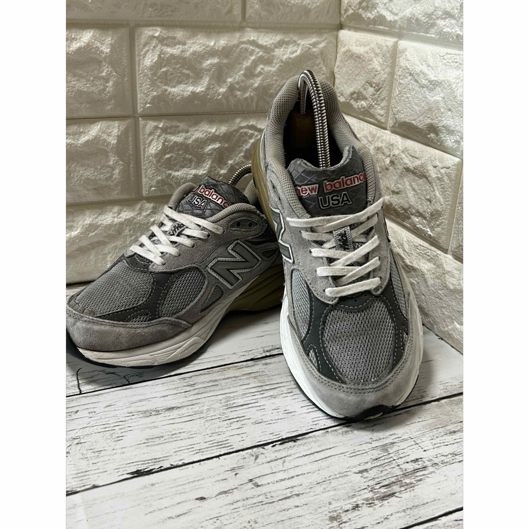 New Balance(ニューバランス)のアメリカ　USA製　New Balance W990GL3 22.5cm グレー レディースの靴/シューズ(スニーカー)の商品写真