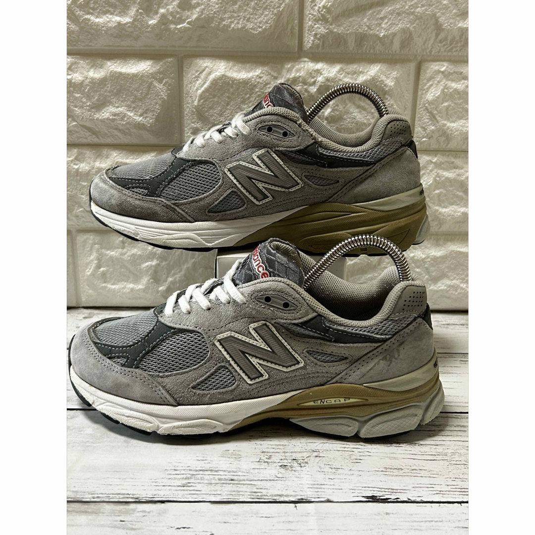 New Balance(ニューバランス)のアメリカ　USA製　New Balance W990GL3 22.5cm グレー レディースの靴/シューズ(スニーカー)の商品写真