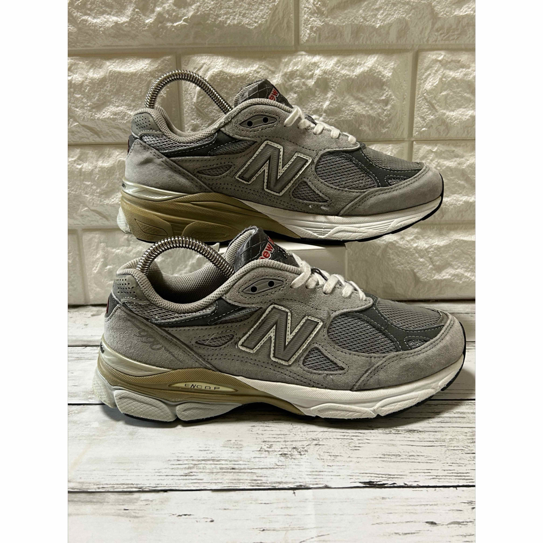 New Balance(ニューバランス)のアメリカ　USA製　New Balance W990GL3 22.5cm グレー レディースの靴/シューズ(スニーカー)の商品写真