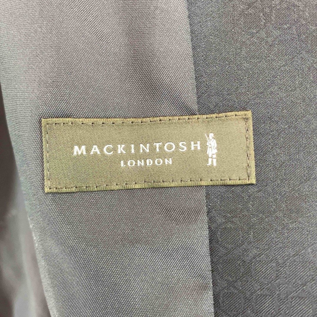 MACKINTOSH(マッキントッシュ)のMACKINTOSH マッキントッシュ レディース セットアップ ノーカラーショート丈ジャケット ワンピース ブラック レディースのフォーマル/ドレス(スーツ)の商品写真