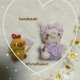 ☘handmade☘ハンドメイド　樹脂粘土ミニチュア　置き物