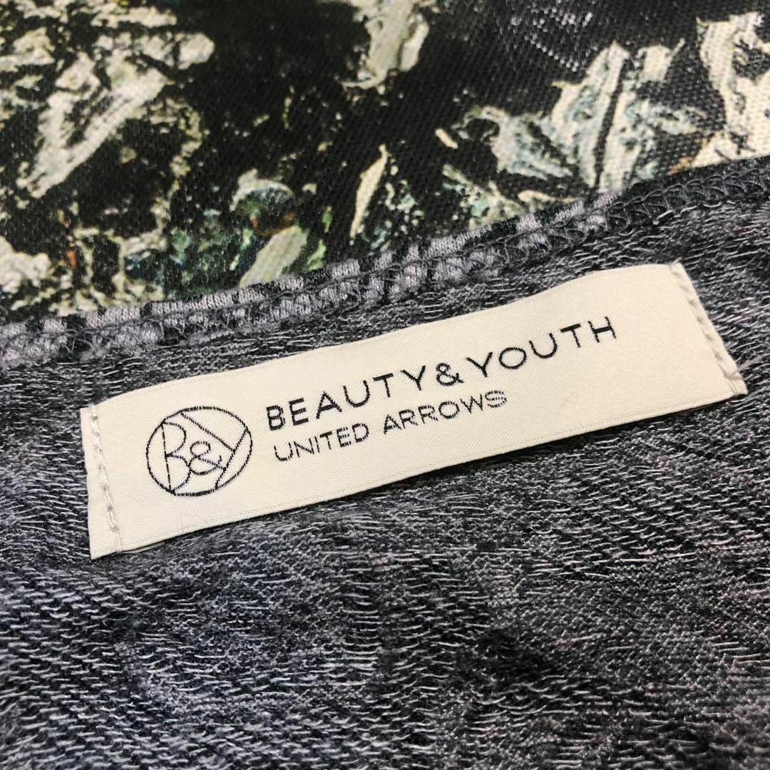 BEAUTY&YOUTH UNITED ARROWS(ビューティアンドユースユナイテッドアローズ)の【美品】ビューティー&ユース-BEAUTY&YOUTH-ボヘユミアンワンピース レディースのワンピース(ロングワンピース/マキシワンピース)の商品写真