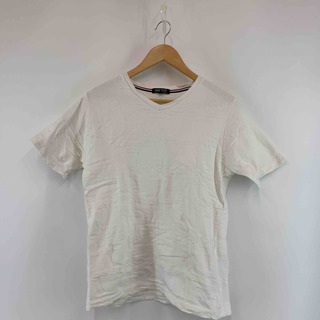 BEAMS HEART ビームスハート メンズ Tシャツ（半袖）Vネック ホワイト コットン