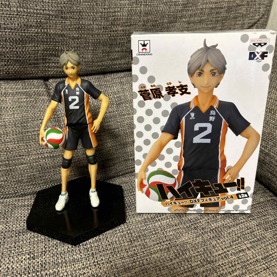 集英社(シュウエイシャ)のハイキュー‼︎DXFフィギュアvol.4菅原孝支 エンタメ/ホビーのおもちゃ/ぬいぐるみ(キャラクターグッズ)の商品写真