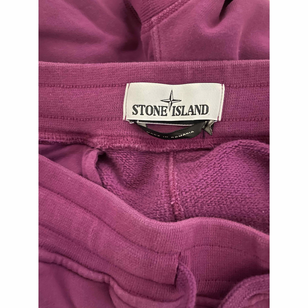 STONE ISLAND(ストーンアイランド)の廃盤レアカラー　STONEISLAND スウェットパンツ　S パープル メンズのトップス(スウェット)の商品写真