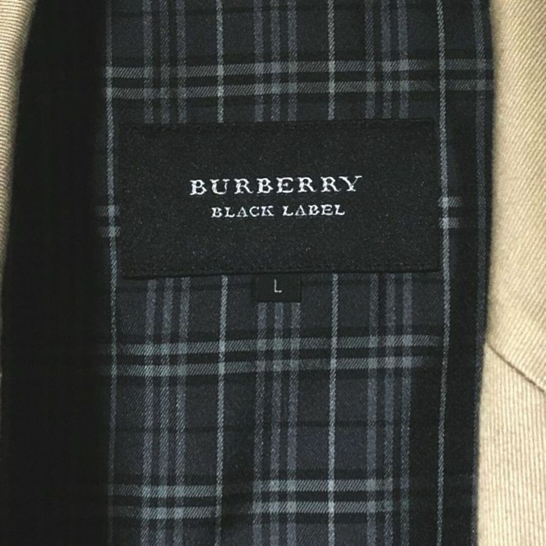 BURBERRY BLACK LABEL(バーバリーブラックレーベル)のバーバリーブラックレーベル ショート トレンチコート L BURBERRY メンズのジャケット/アウター(トレンチコート)の商品写真