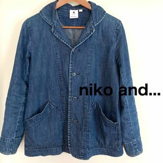 niko and... ニコアンド デニムジャケット カバーオール