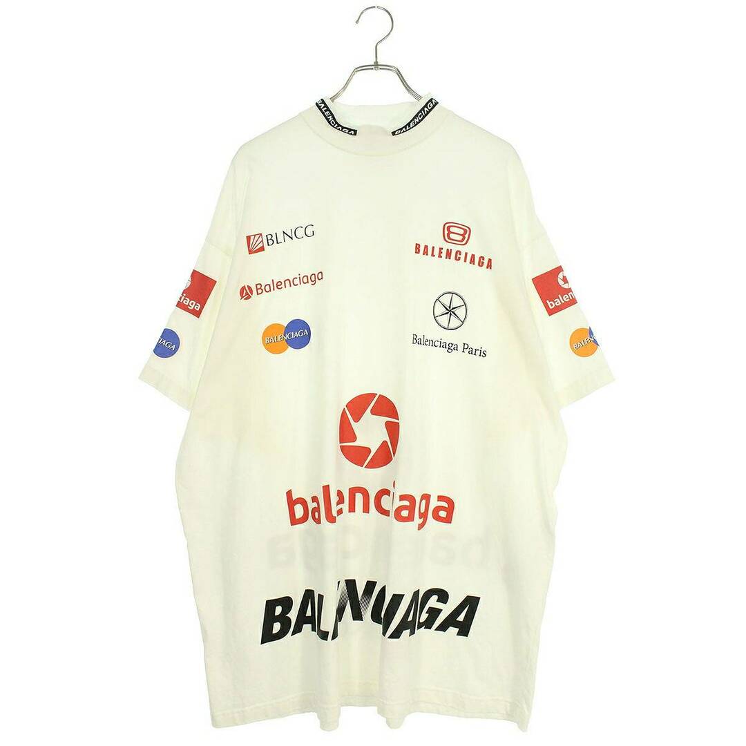 Balenciaga(バレンシアガ)のバレンシアガ  23SS  770919 TPVE9 ヴィンテージジャージーTシャツ メンズ 4 メンズのトップス(Tシャツ/カットソー(半袖/袖なし))の商品写真