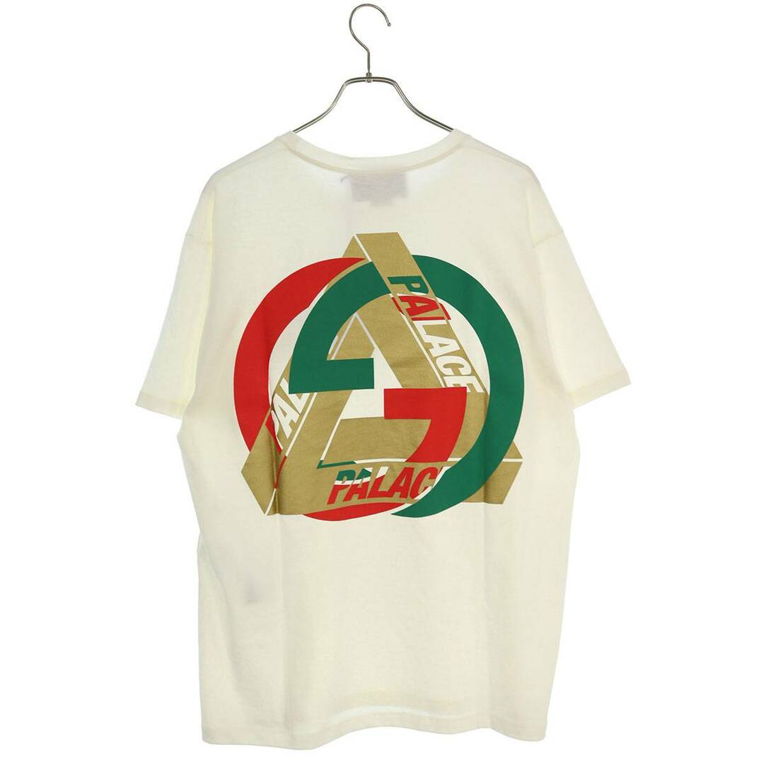 Gucci(グッチ)のグッチ ×パレス Palace  23SS  548334 XJE1C ダブルネームロゴプリントTシャツ メンズ L メンズのトップス(Tシャツ/カットソー(半袖/袖なし))の商品写真