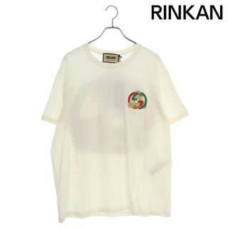 グッチ(Gucci)のグッチ ×パレス Palace  23SS  548334 XJE1C ダブルネームロゴプリントTシャツ メンズ L(Tシャツ/カットソー(半袖/袖なし))