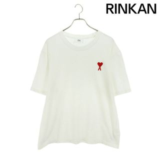 アミ(ami)のアミアレクサンドルマテュッシ  UTS004.726 ハートAロゴ刺繍Tシャツ メンズ M(Tシャツ/カットソー(半袖/袖なし))