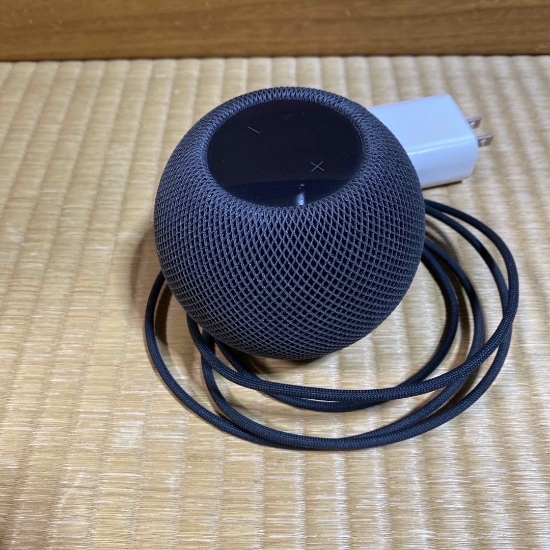 Apple(アップル)のApple HomePod mini スペースグレイ スマホ/家電/カメラのオーディオ機器(スピーカー)の商品写真