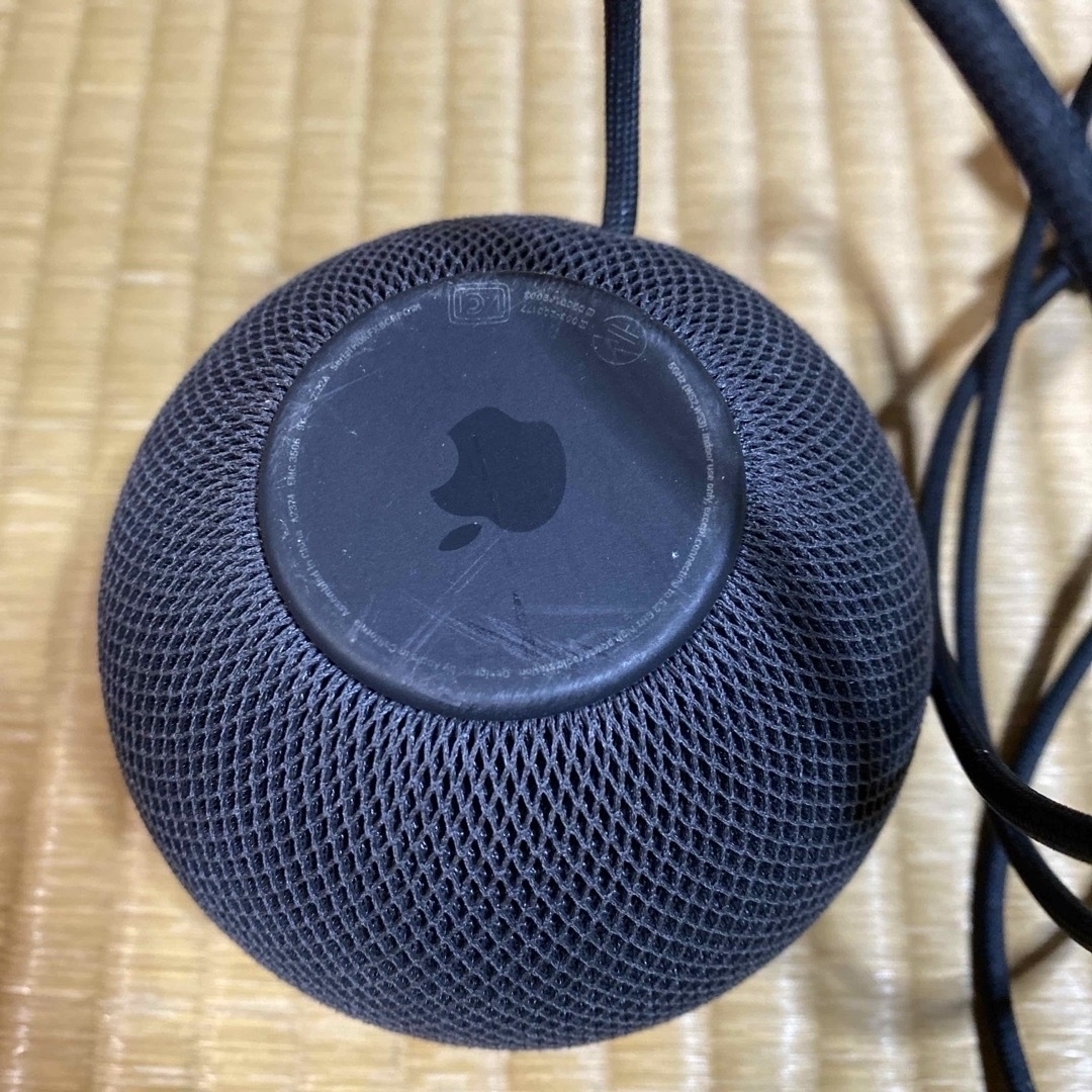 Apple(アップル)のApple HomePod mini スペースグレイ スマホ/家電/カメラのオーディオ機器(スピーカー)の商品写真