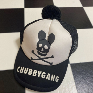 チャビーギャング(CHUBBYGANG)のチャビーギャング スカルバニー キャップ 帽子(帽子)