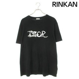 ディオール(Dior)のディオール  21AW  143J685C0677 DIOR AND PETER DOIGロゴ刺繍Tシャツ メンズ L(Tシャツ/カットソー(半袖/袖なし))