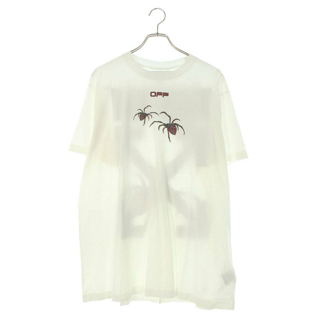 OFF-WHITE(オフホワイト)のオフホワイト  20SS  OMAA038S20185001 スパイダーアロープリントTシャツ メンズ XS メンズのトップス(Tシャツ/カットソー(半袖/袖なし))の商品写真