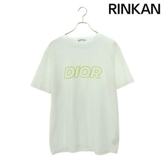 ディオール(Dior)のディオール  393J696E0847 ロゴ刺繍オーバーサイズTシャツ メンズ M(Tシャツ/カットソー(半袖/袖なし))