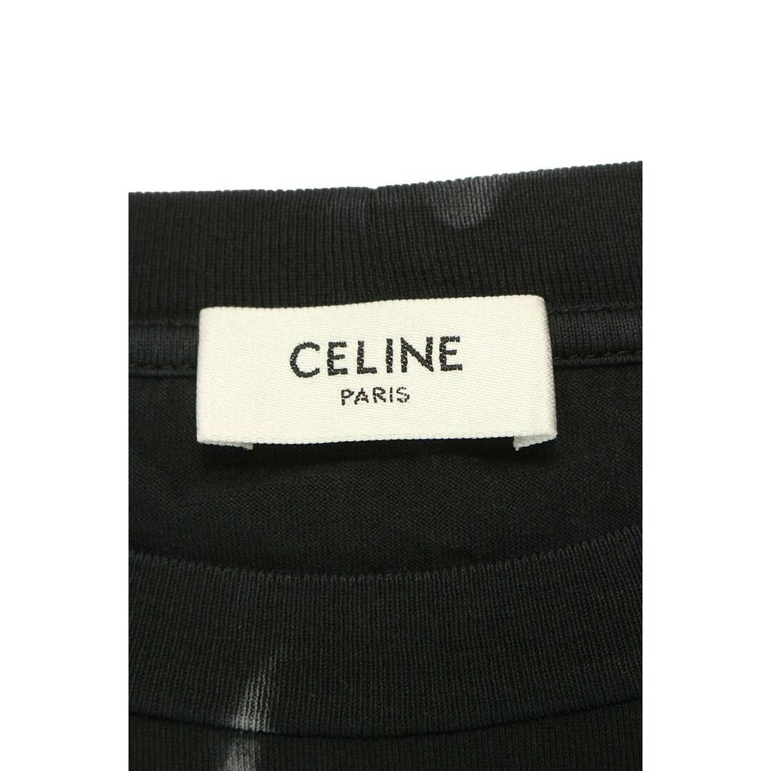 celine(セリーヌ)のセリーヌバイエディスリマン  21AW  2X820643O タイダイロゴプリントルーズフィットTシャツ メンズ M メンズのトップス(Tシャツ/カットソー(半袖/袖なし))の商品写真