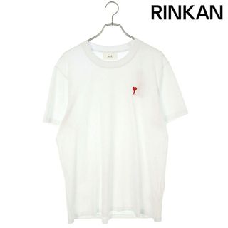 アミ(ami)のアミアレクサンドルマテュッシ  BFHJ108.723 ハートAロゴ刺繍Tシャツ メンズ XL(Tシャツ/カットソー(半袖/袖なし))