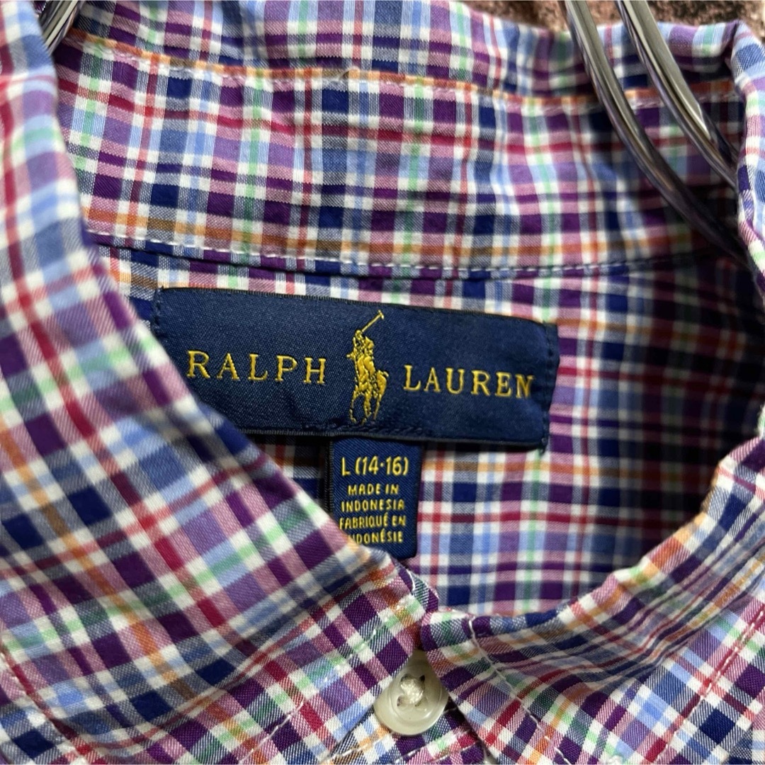POLO RALPH LAUREN(ポロラルフローレン)の超大特価❗️ポロ　ラルフローレン  シャツ　長袖❗️ レディースのトップス(シャツ/ブラウス(長袖/七分))の商品写真