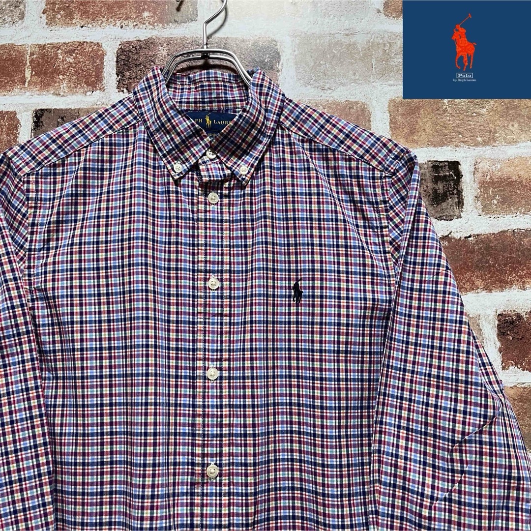 POLO RALPH LAUREN(ポロラルフローレン)の超大特価❗️ポロ　ラルフローレン  シャツ　長袖❗️ レディースのトップス(シャツ/ブラウス(長袖/七分))の商品写真