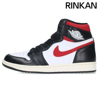 ナイキ(NIKE)のナイキ  AIR JORDAN 1 RETRO HIGH OG GYM RED 555088-061 エアジョーダン1ハイオージージムレッドスニーカー メンズ 27.5cm(スニーカー)