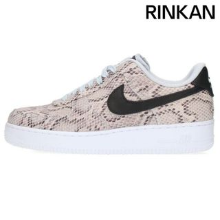 ナイキ(NIKE)のナイキ  AIR FORCE 1 '07 PRM SNAKE SKIN BQ4424-100 エアフォース1ロースネークスキンスニーカー メンズ 27.5cm(スニーカー)