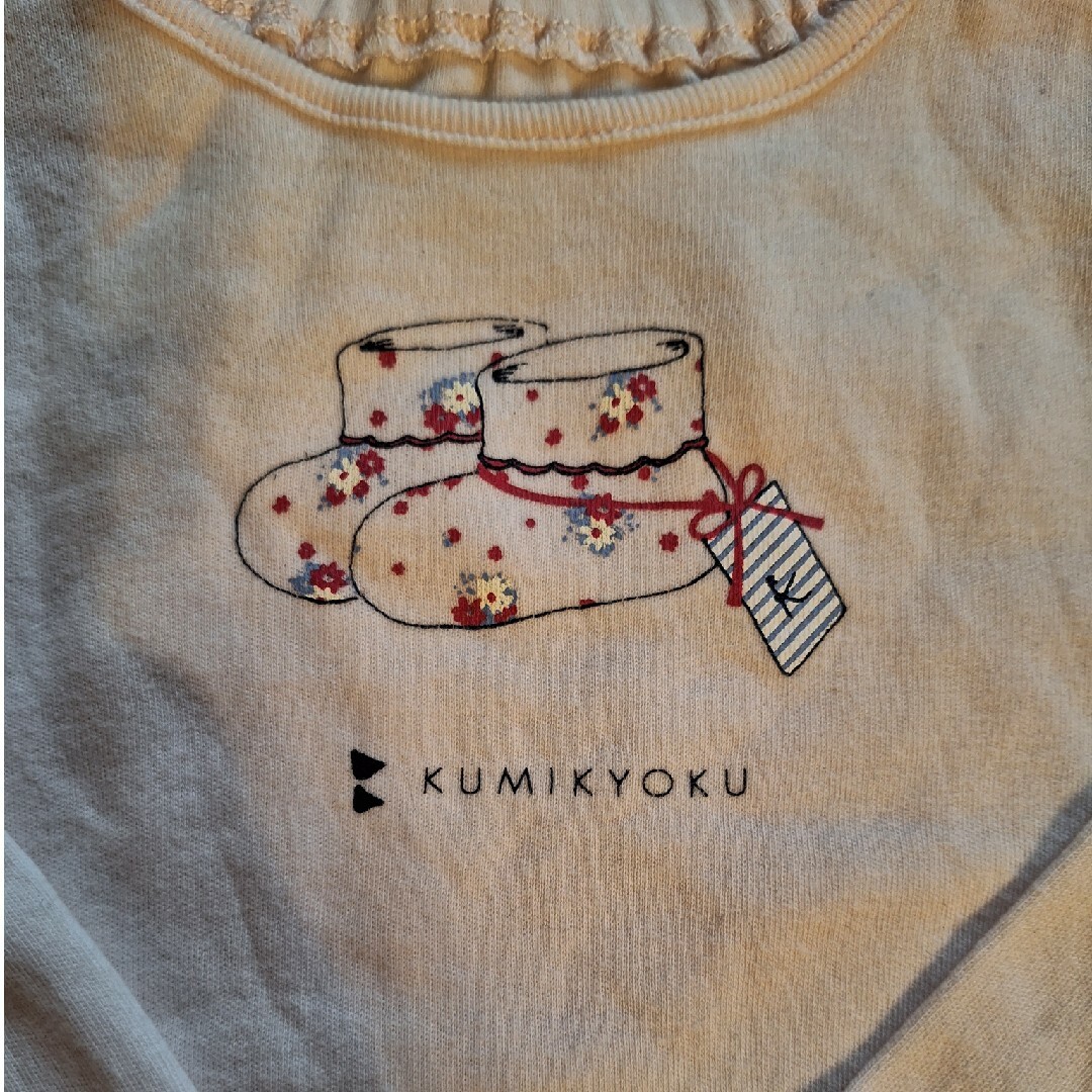 kumikyoku（組曲）(クミキョク)の組曲90女児トップス キッズ/ベビー/マタニティのキッズ服女の子用(90cm~)(Tシャツ/カットソー)の商品写真