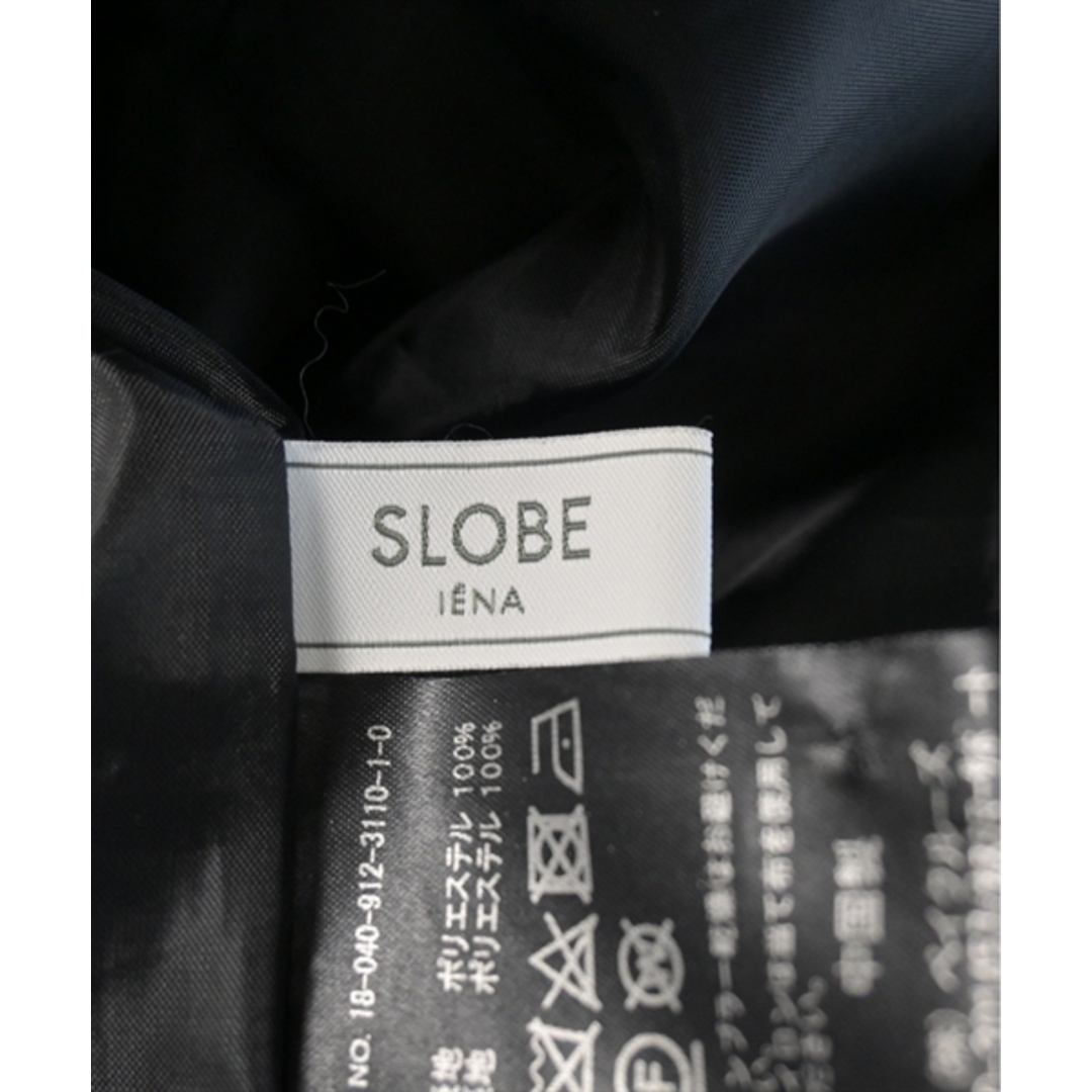 SLOBE IENA(スローブイエナ)のSLOBE IENA ワンピース -(M位) 黒x白系x黄(総柄) 【古着】【中古】 レディースのワンピース(ひざ丈ワンピース)の商品写真