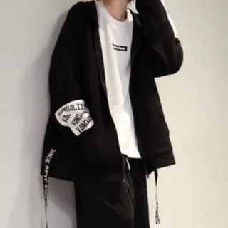 FAKE SWEADEBACK ZIP PARKA ジップパーカー(パーカー)