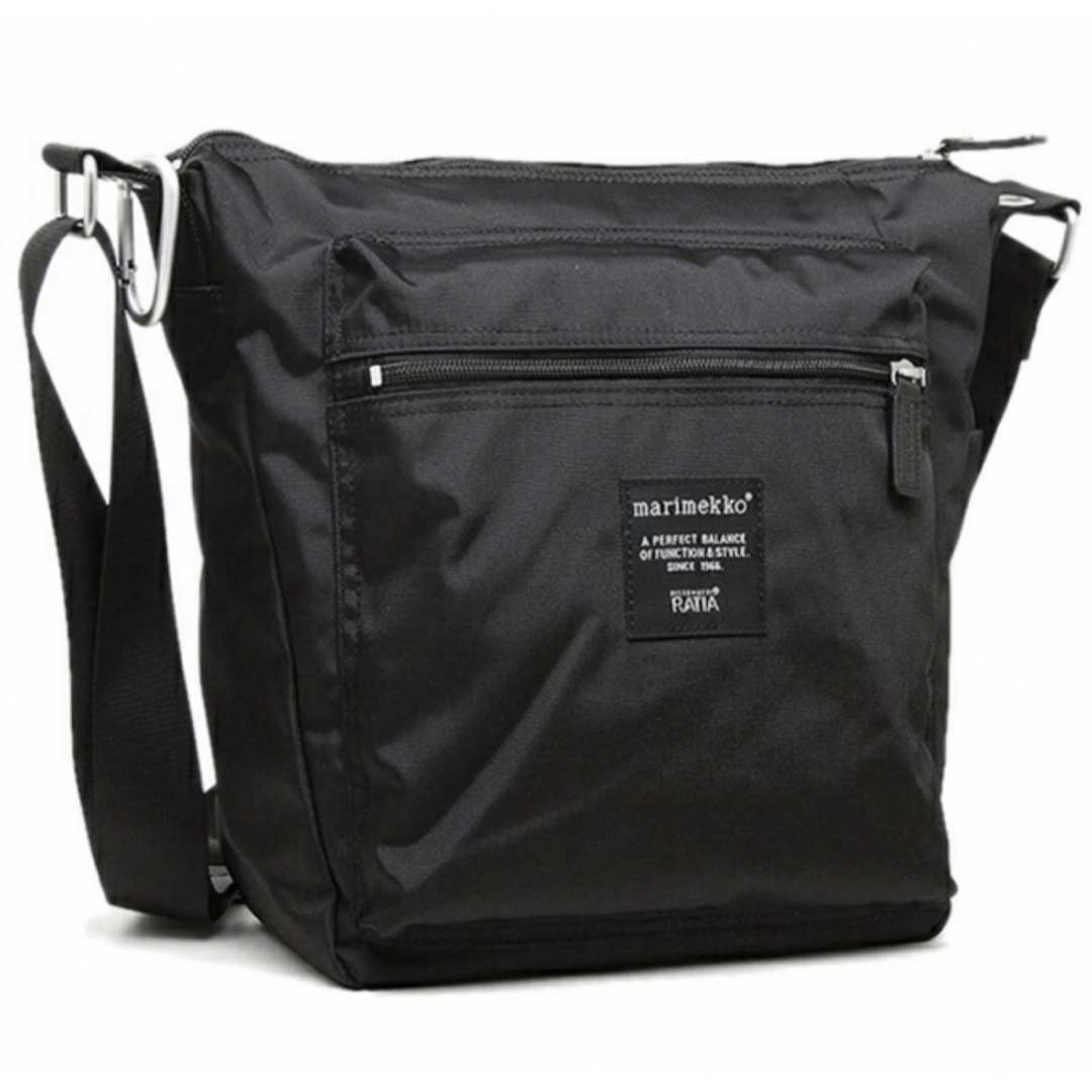marimekko(マリメッコ)のマリメッコ　パル　ショルダーバッグ　新品　ブラック レディースのバッグ(ショルダーバッグ)の商品写真