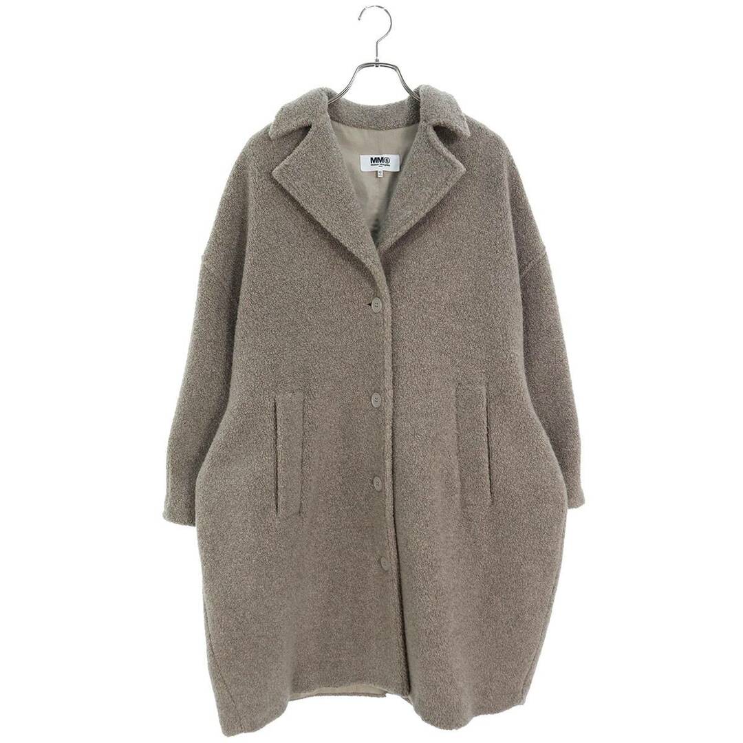 MM6(エムエムシックス)のエムエムシックス  18AW  S32AA0146 オーバーサイズドロップショルダーコート レディース 36 レディースのジャケット/アウター(その他)の商品写真