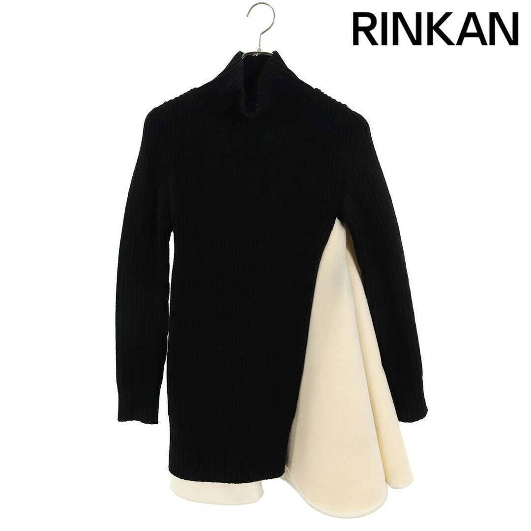 sacai - サカイ 23AW 23-06923 Wool Knit x Satin Bonding Dress sacai - サカイ 23AW 23-06923 Wool Knit x Satin Bonding Dress