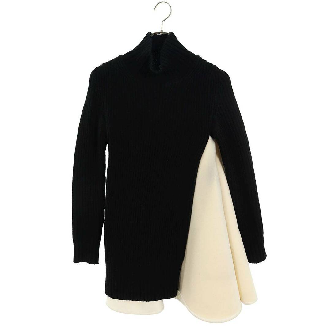 sacai - サカイ 23AW 23-06923 Wool Knit x Satin Bonding Dress sacai - サカイ 23AW 23-06923 Wool Knit x Satin Bonding Dress