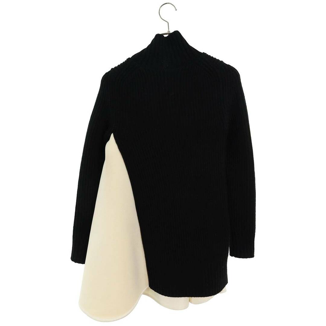 sacai - サカイ 23AW 23-06923 Wool Knit x Satin Bonding Dress sacai - サカイ 23AW 23-06923 Wool Knit x Satin Bonding Dress