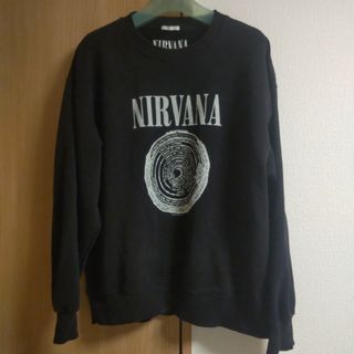 GU - ニルバーナ NIRVANA GU ジーユー スウェット トレーナー　コラボ 古着