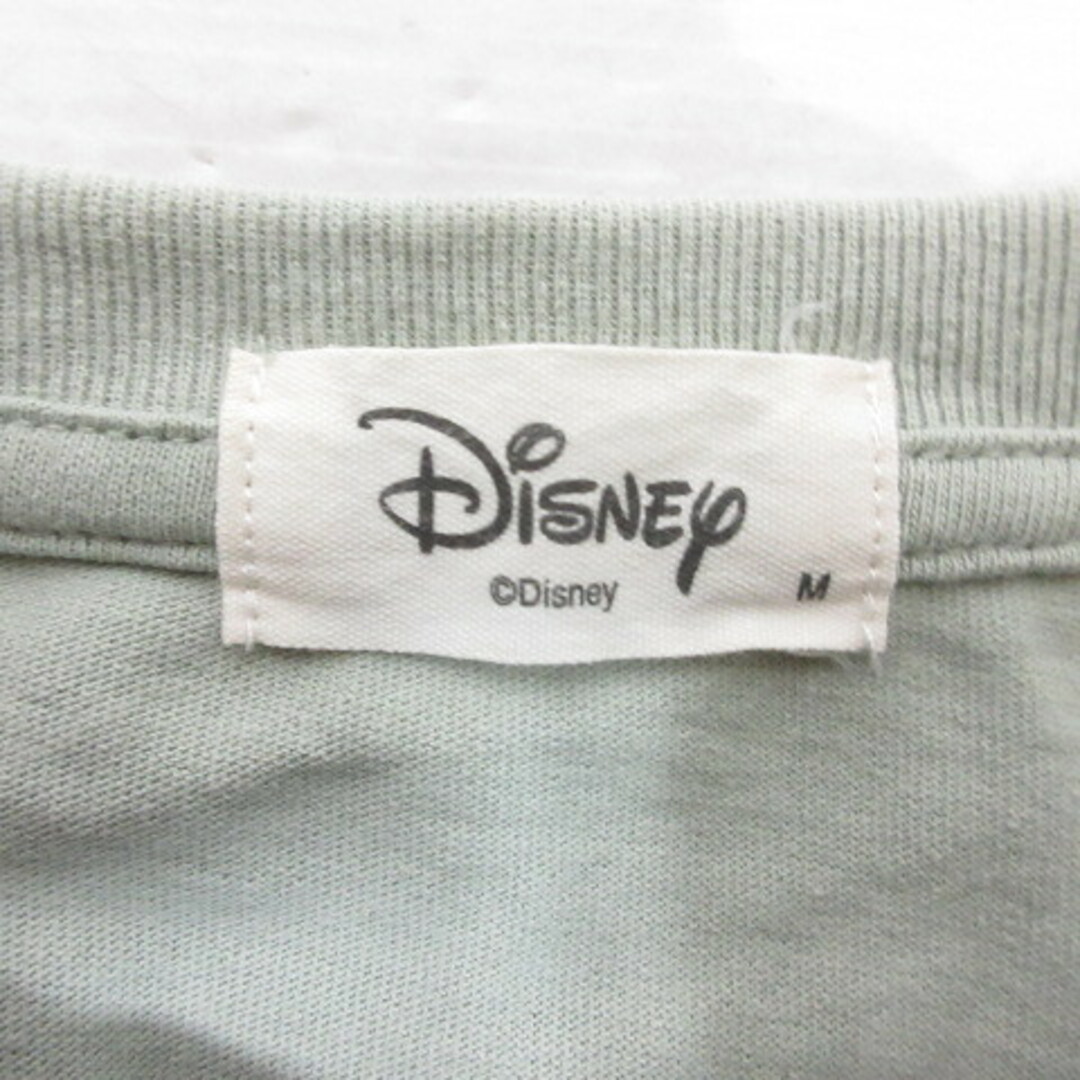 Disney(ディズニー)のディズニー Disney ミッキーマウス 七分袖 Tシャツ M グリーン レディースのトップス(その他)の商品写真